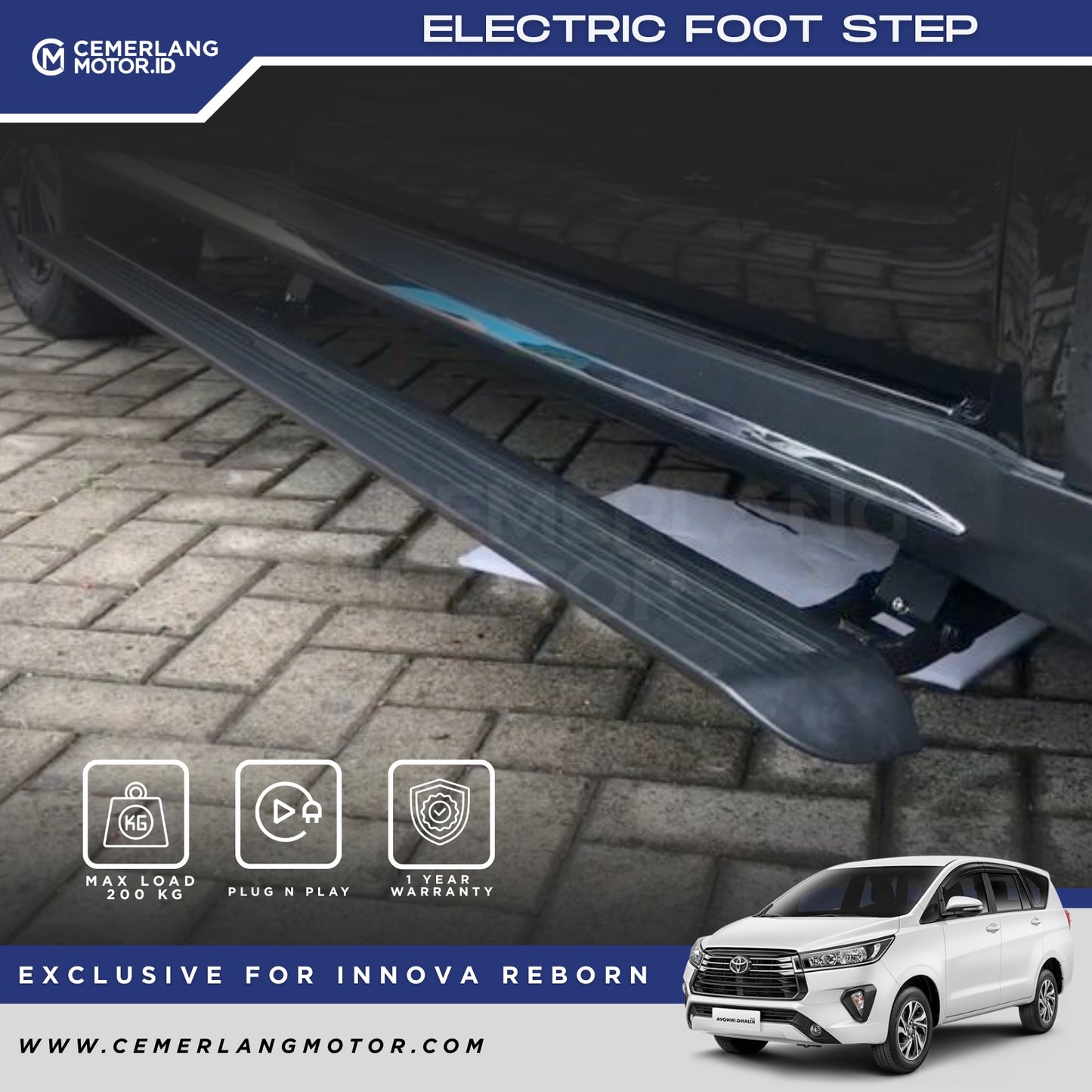 ELECTRIC FOOT STEP INNOVA REBORN