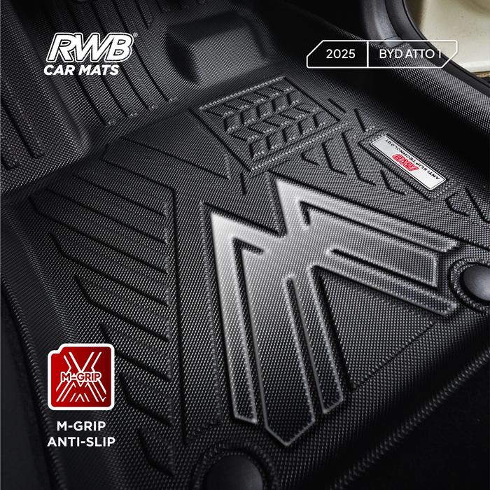 RWB KARPET 3D BYD ATTO 1 FULL SET + BAGASI
