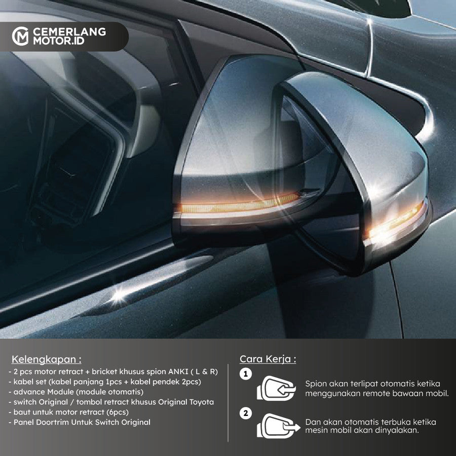 ASM RETRACT SPION LIPAT OTOMATIS INNOVA REBORN