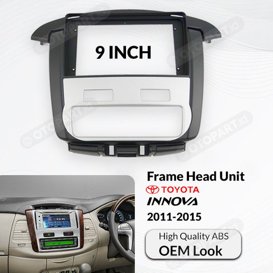 FRAME HEAD UNIT INNOVA V 2011-2015 9 inch OEM