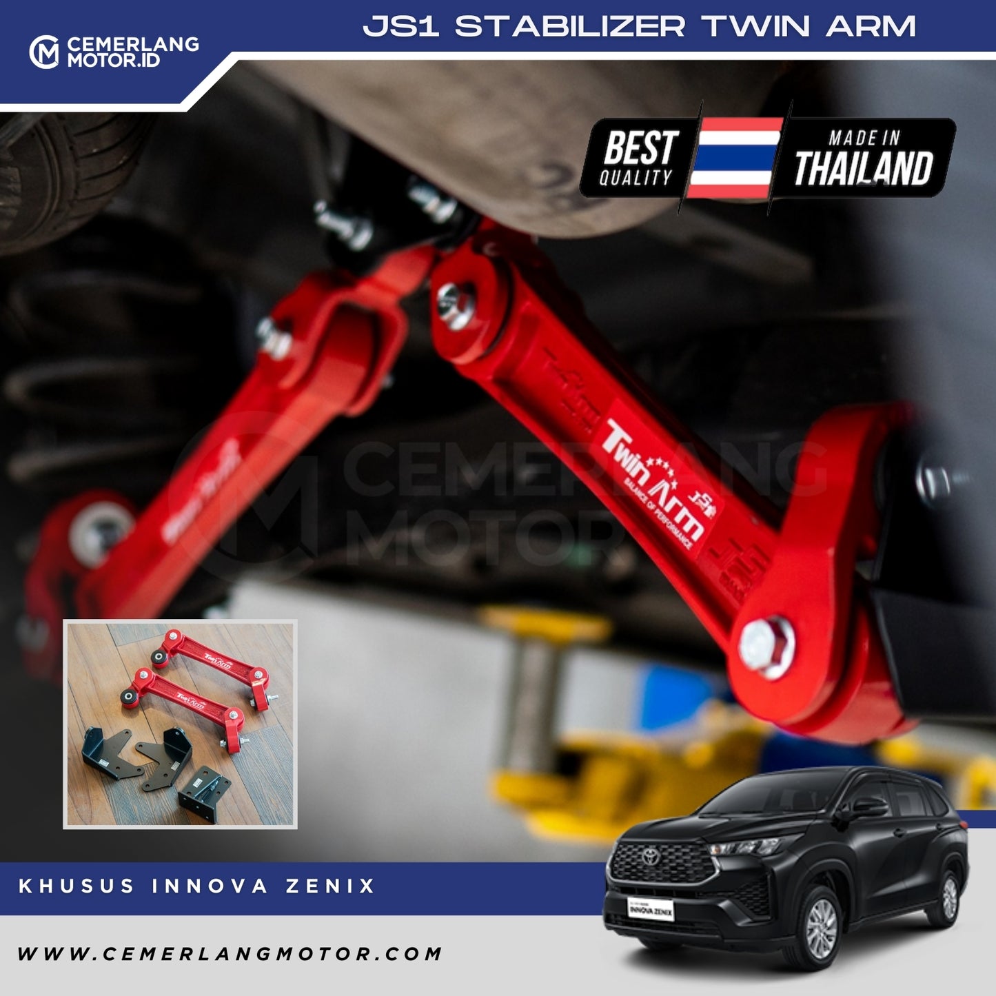 Twin Arm Balance Arm JS1 Stabilizer Innova Zenix