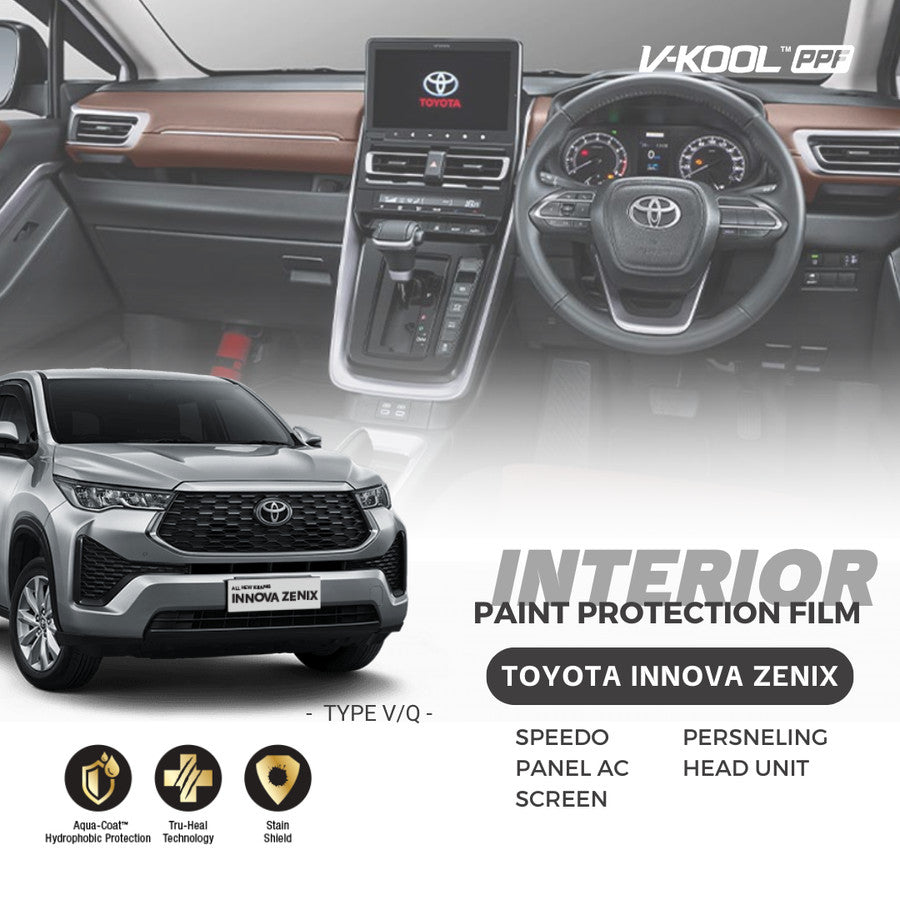 V-KOOL PPF INTERIOR PROTECTOR INNOVA ZENIX V/Q – Cemerlang Motor