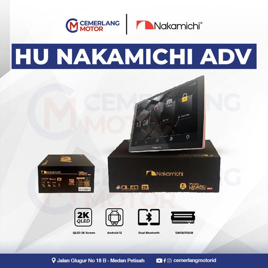 NAKAMICHI HEAD UNIT ANDROID ADV LEGEND MK II NA-3102i 6+256GB