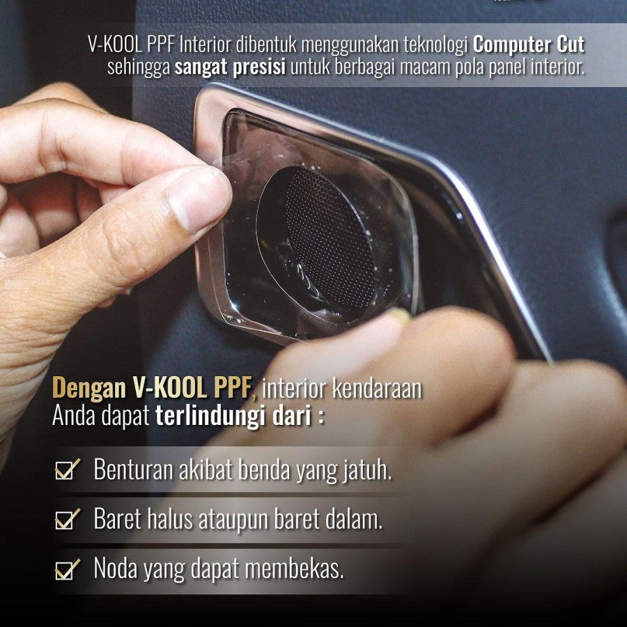 VKOOL PPF INTERIOR PROTECTOR ANTI GORES SCREEN BYD M6
