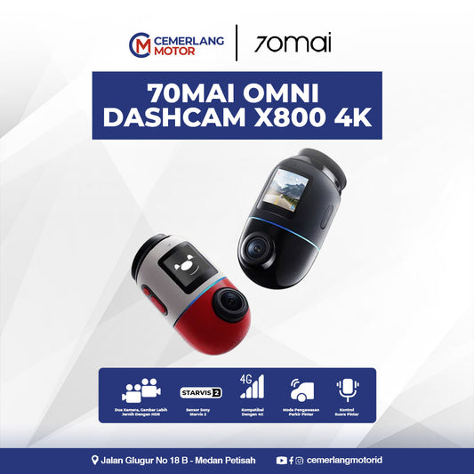 70MAI DASH CAM OMNI X800 4K