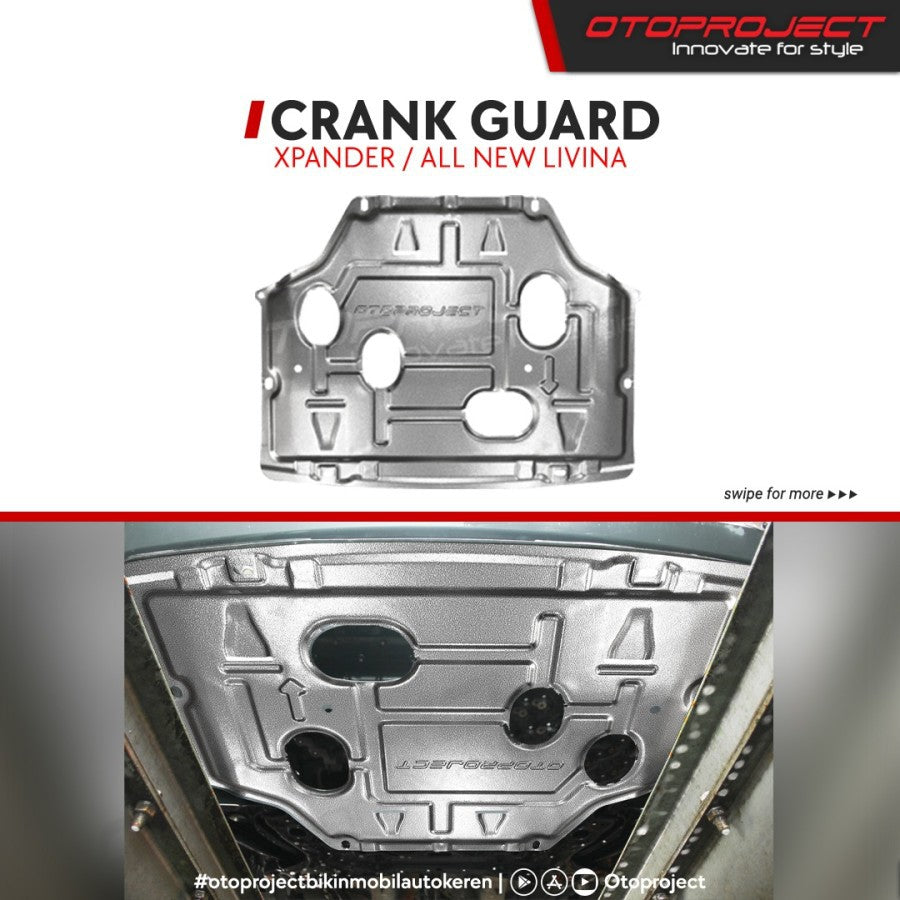 CRANK GUARD - COVER PELINDUNG BAWAH MESIN MITSUBISHI XPANDER / LIVINA