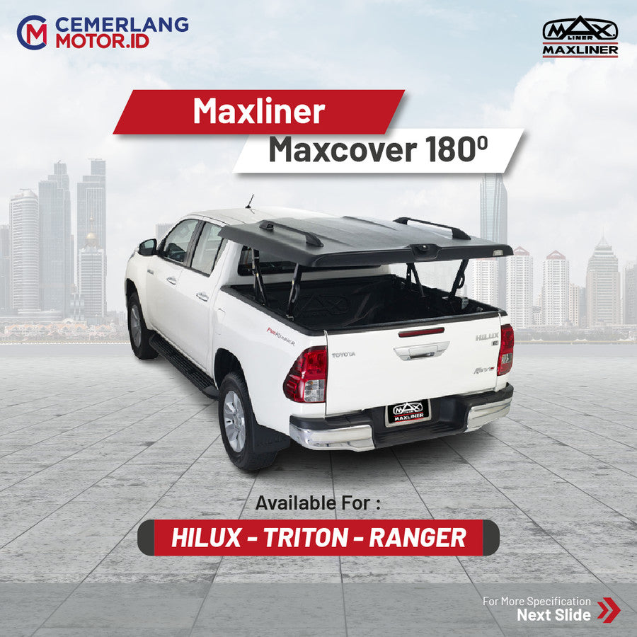 DECKCOVER MAXCOVER 180° FOR HILUX REVO (2016 - ON)