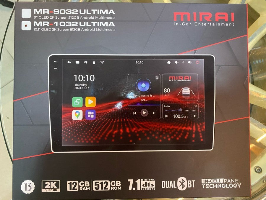 MIRAI HEAD UNIT ANDROID MR ULTIMA RAM 12+512 GB