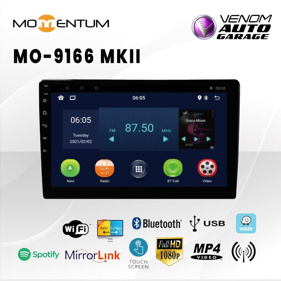 Headunit Android Momentum MO 9166 MKII 2/32 GB