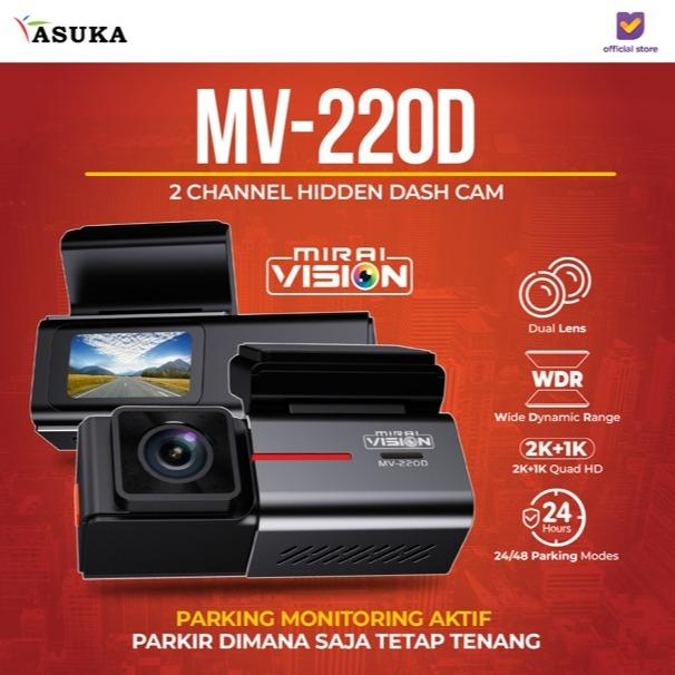 MIRAI VISION DASHCAM MV-220D 3K Super Night Vision