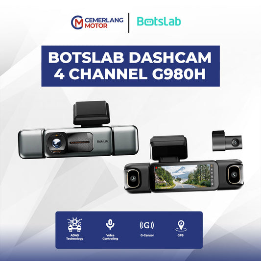 BOTSLAB DASHCAM DVR 4 CHANNEL G980H