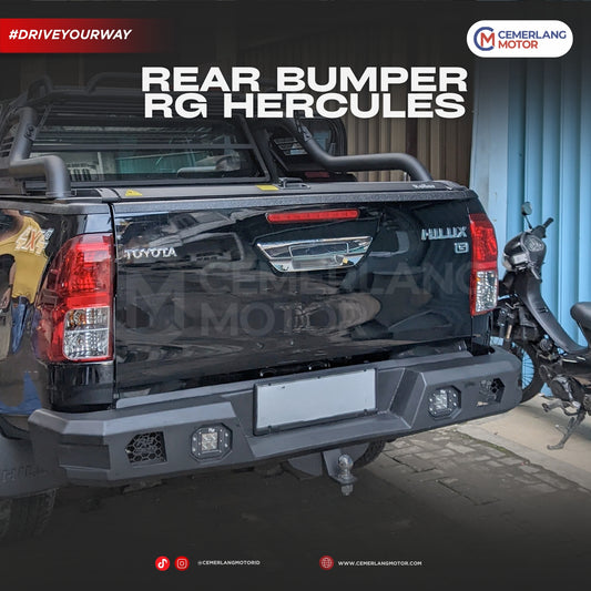REAR BAR RG HERCULES FOR HILUX REVO (2016 - ON)