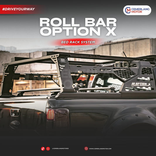 ROLL BAR OPTION X BED RACK SYSTEM