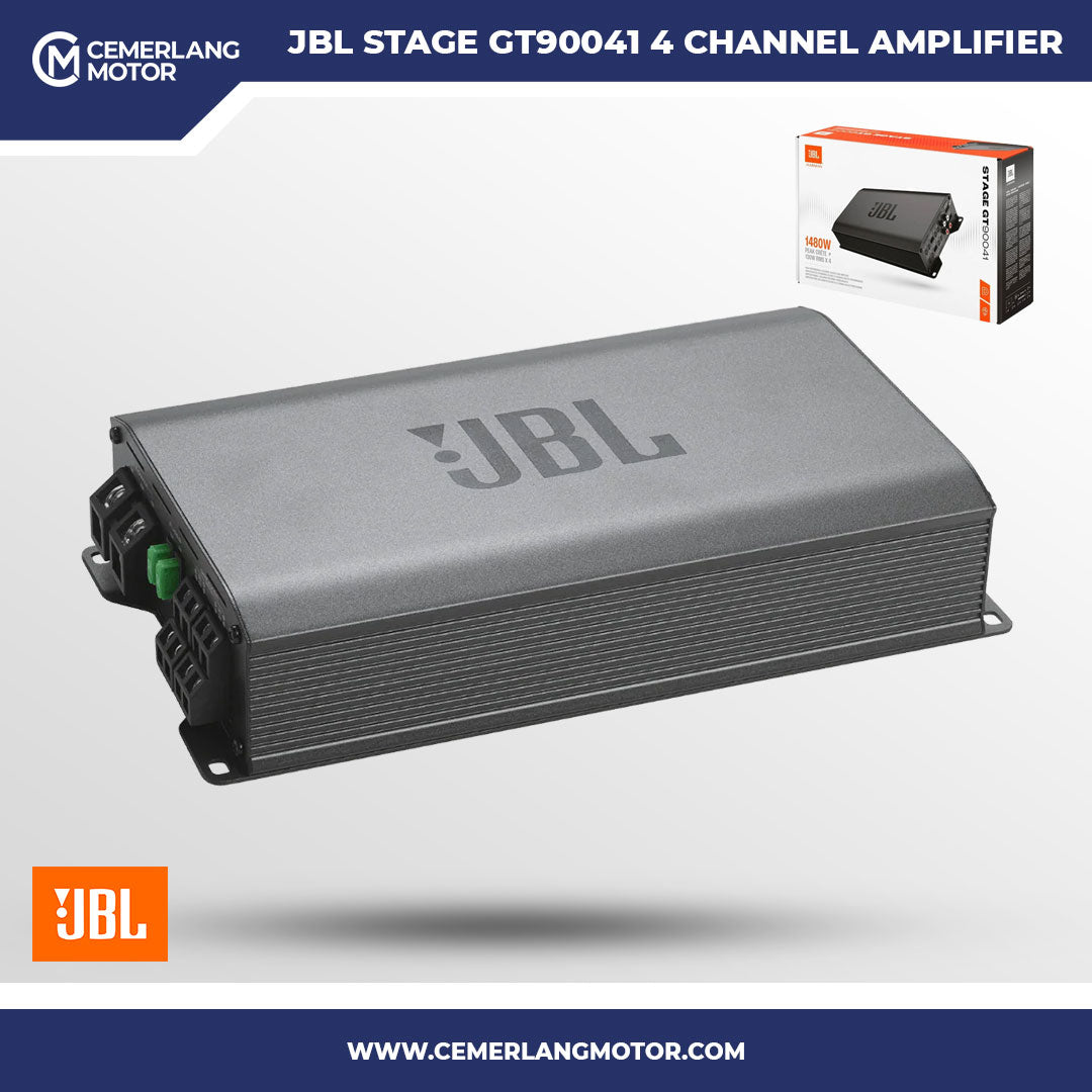 JBL STAGE GT90041 POWER AMPLIFIER 4 CHANNEL