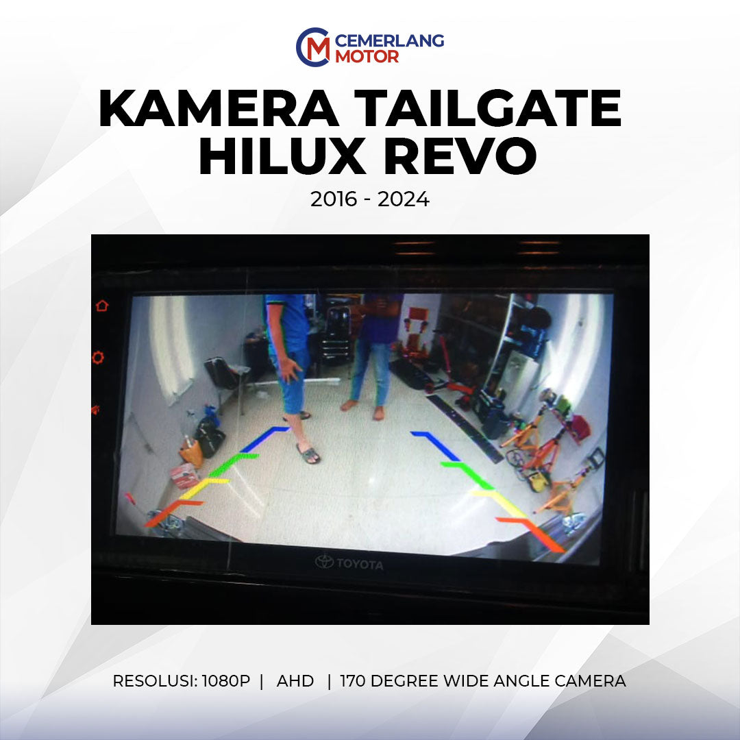 KAMERA TAILGATE OEM HILUX REVO 2016 - 2024