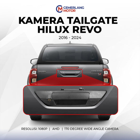 KAMERA TAILGATE OEM HILUX REVO 2016 - 2024