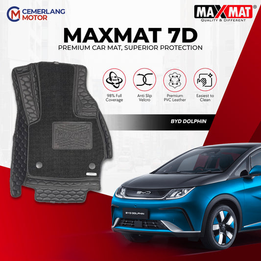 MAXMAT KARPET 7D BYD DOLPHIN