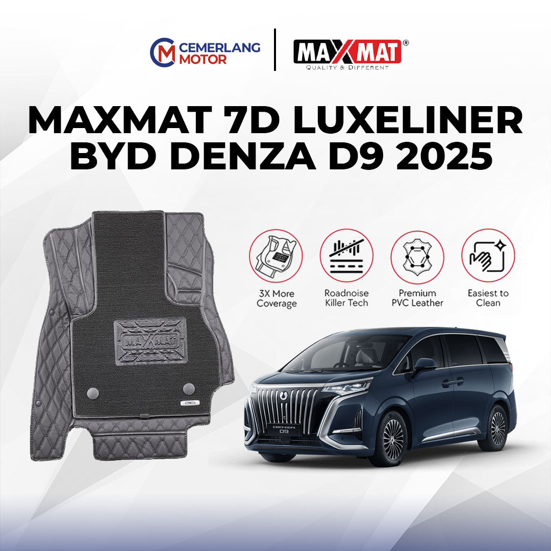 MAXMAT KARPET 7D BYD DENZA D9