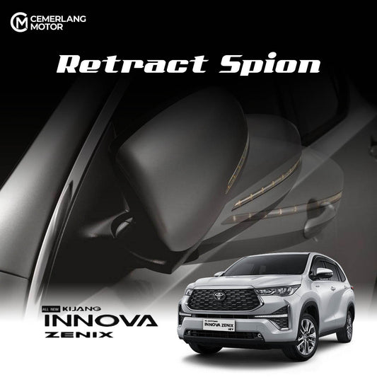 AUTO RETRACT FOLDING SPION LIPAT INNOVA ZENIX