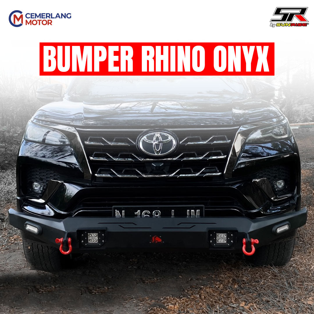 BUMPER DEPAN SR RHINO ONYX