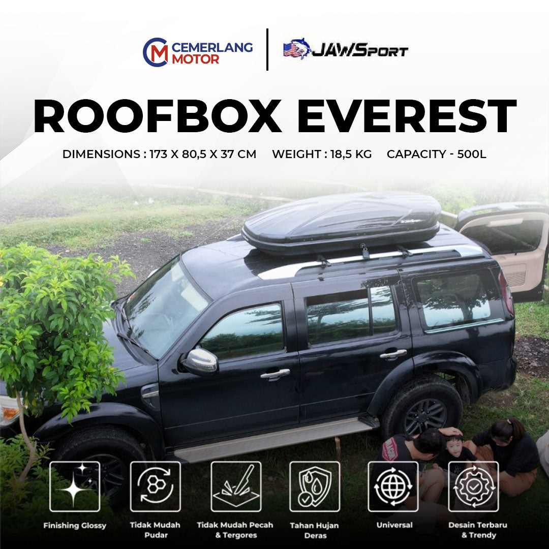 ROOF BOX JAWSPORT EVEREST