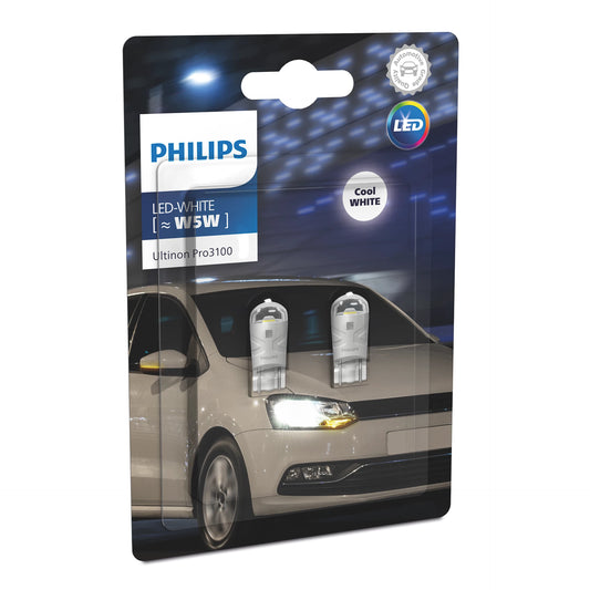 Philips Lampu LED Ultinon Pro3100 LED T10 W5W 6500K