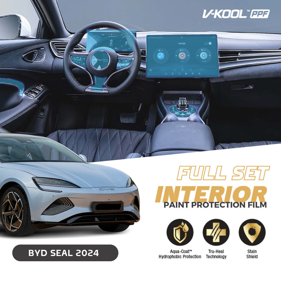 VKOOL PPF INTERIOR PROTECTOR ANTI GORES SCREEN BYD SEAL – Cemerlang Motor