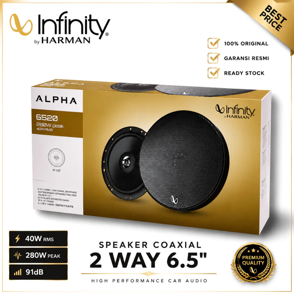 SPEAKER COAX INFINITY ALPHA 6520