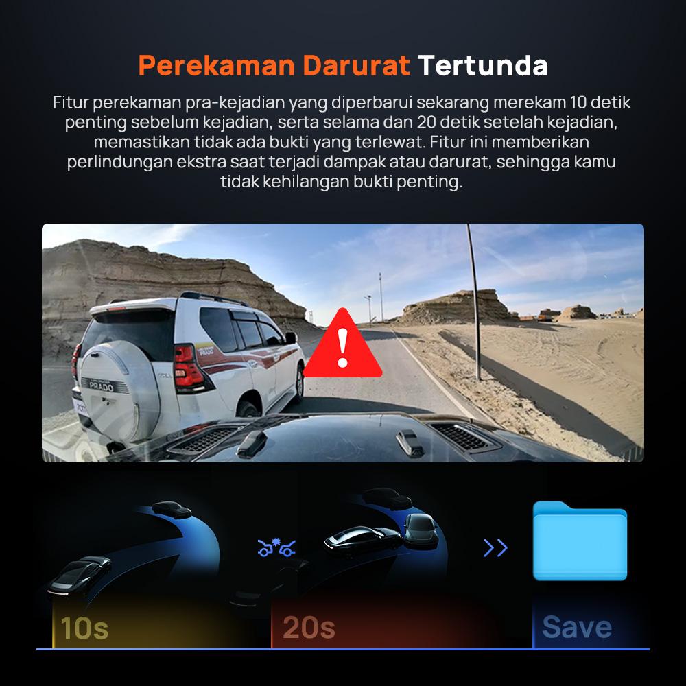 70MAI DASH CAM OMNI X800 4K