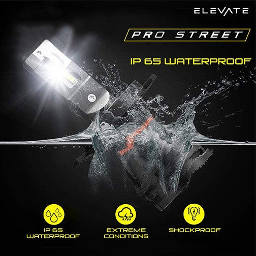 ELEVATE LED Pro Street H4 Lampu LED Headlamp 6000K 28W
