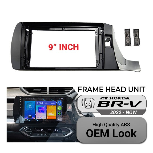 FRAME HEAD UNIT ALL NEW BRV BR-V 2022 - ON 9 inch OEM – Cemerlang Motor