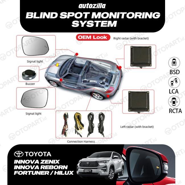 AUTOZILLA BLIND SPOT MONITORING SYSTEM TOYOTA INNOVA/ZENIX/FORTUNER