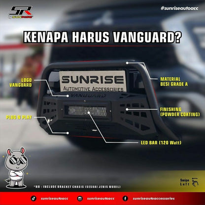 BUMPER DEPAN SR VANGUARD