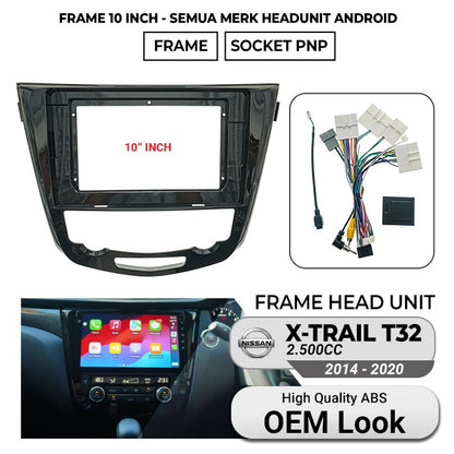 FRAME HEAD UNIT NISSAN XTRAIL X-TRAIL T32 2014-2020 10 inch OEM