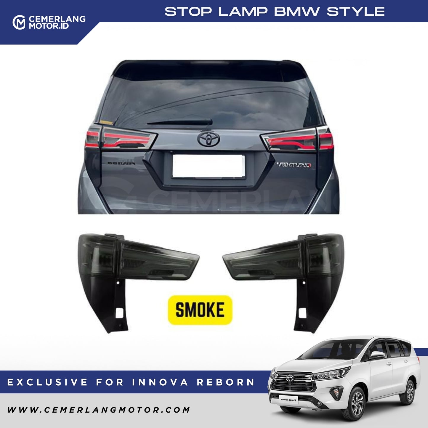 STOP LAMP LED INNOVA REBORN MODEL BMW STYLE