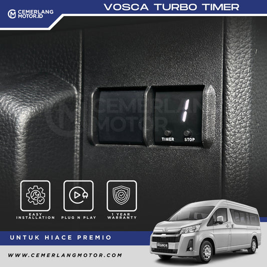 VOSCA TURBO TIMER KHUSUS HIACE PREMIO