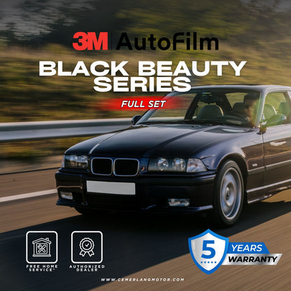 KACA FILM 3M BLACK BEAUTY FULL SET