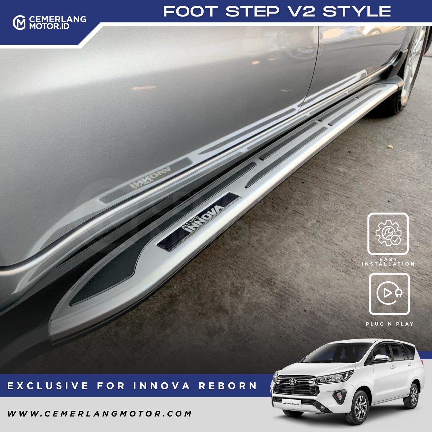 FOOT STEP INNOVA REBORN V2 STYLE