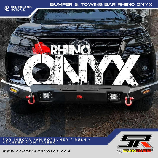 BUMPER DEPAN SR RHINO ONYX