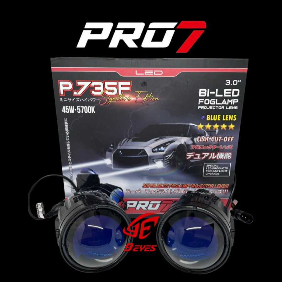 PRO7 P735F MARK III FOGLAMP PROJECTOR BLUELENS