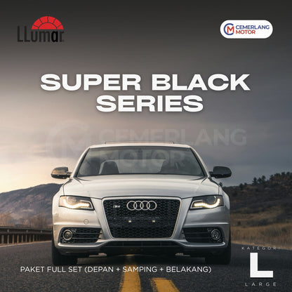 KACA FILM LLUMAR SUPER BLACK FULL SET