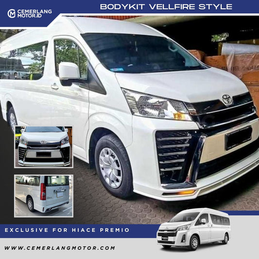 BODYKIT HIACE PREMIO VELLFIRE STYLE