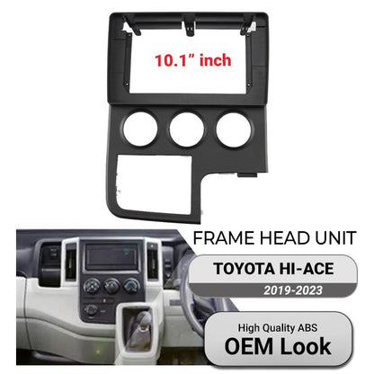 FRAME HEAD UNIT TOYOTA HIACE 2019 - 2023 10 inch OEM