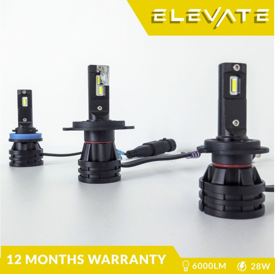 ELEVATE LED Pro Street H4 Lampu LED Headlamp 6000K 28W