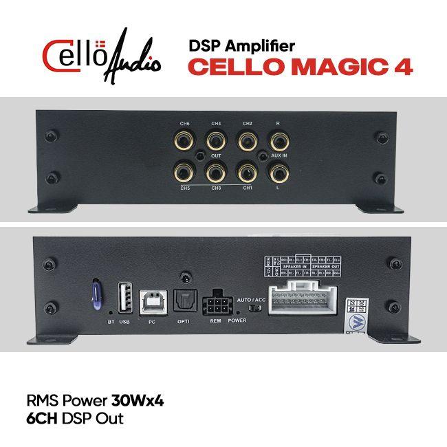 CELLO POWER SMART DSP AMPLIFIER MAGIC X 6CH