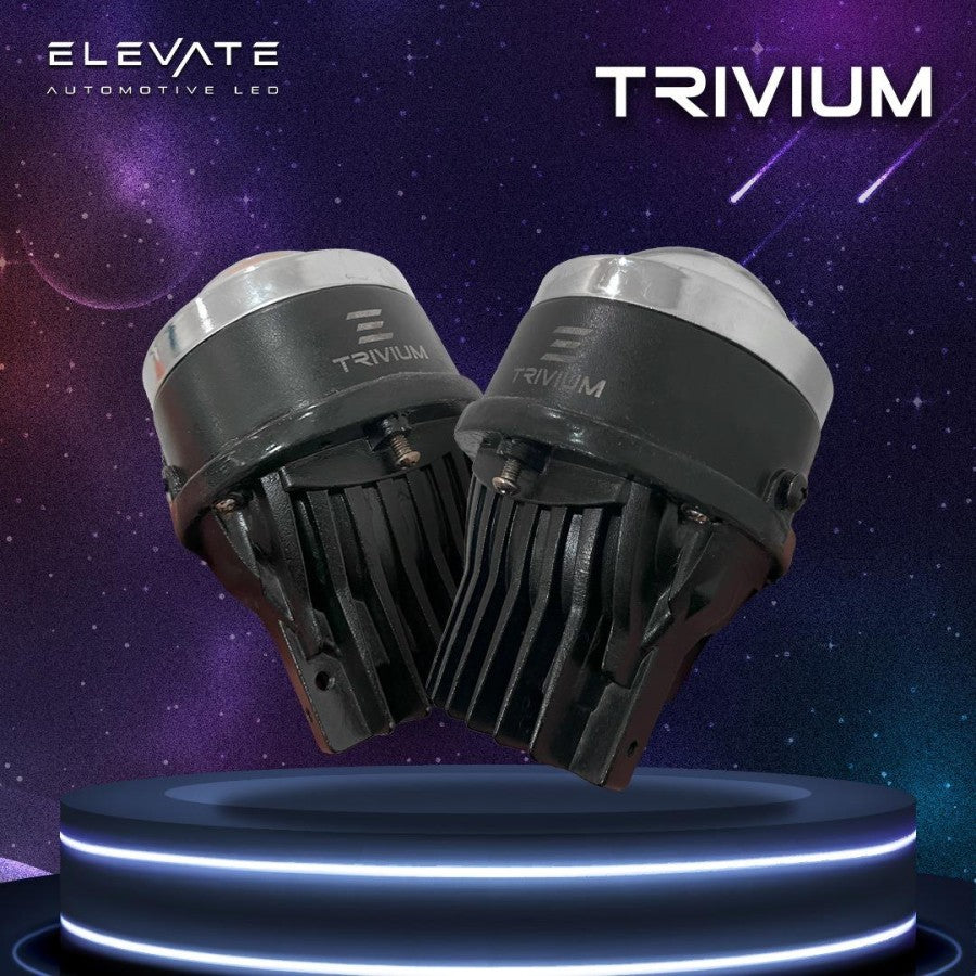 ELEVATE TRIVIUM FOGLAMP PROJECTOR LED 3" 3 WARNA