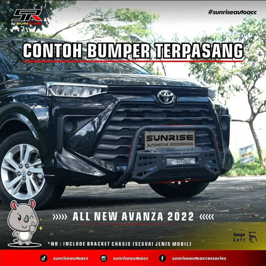 BUMPER DEPAN SR VANGUARD