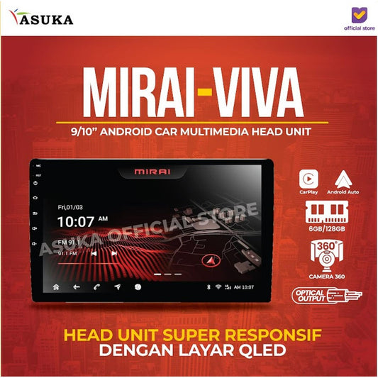 Mirai MR VIVA Head Unit Android RAM 6/128GB