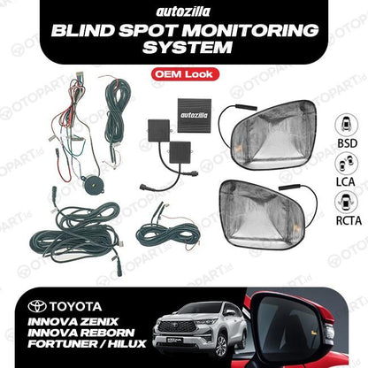 AUTOZILLA BLIND SPOT MONITORING SYSTEM TOYOTA INNOVA/ZENIX/FORTUNER