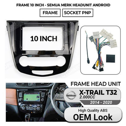 FRAME HEAD UNIT NISSAN XTRAIL X-TRAIL T32 2014-2020 10 inch OEM